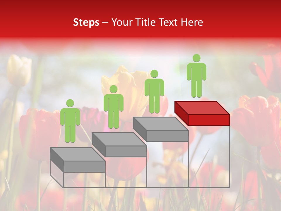 Purple Natural Close PowerPoint Template