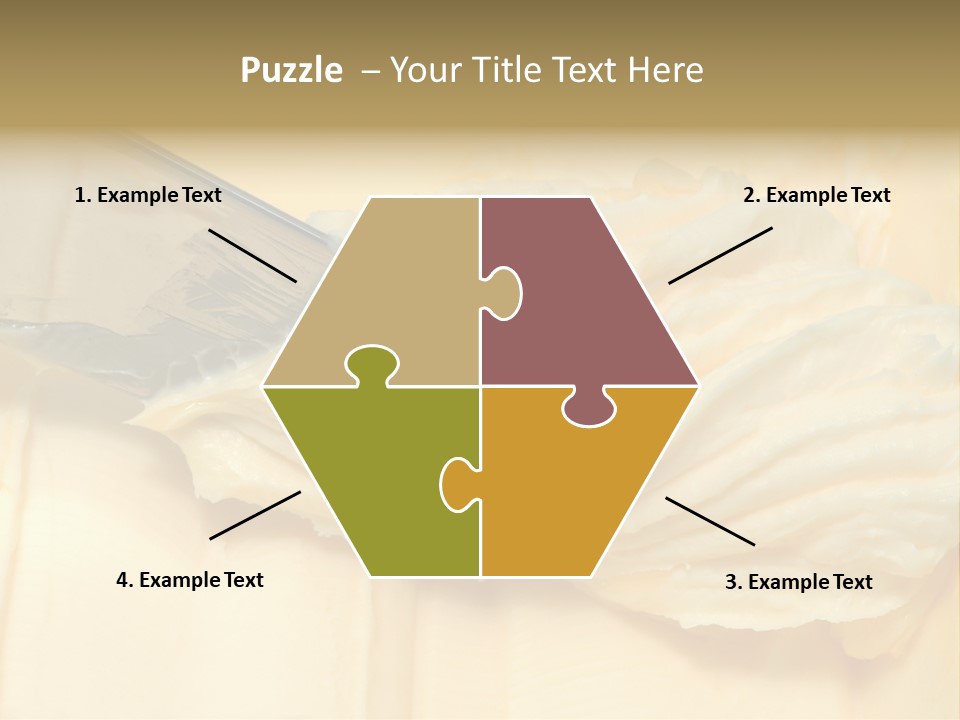 Butter Healthy Eat PowerPoint Template