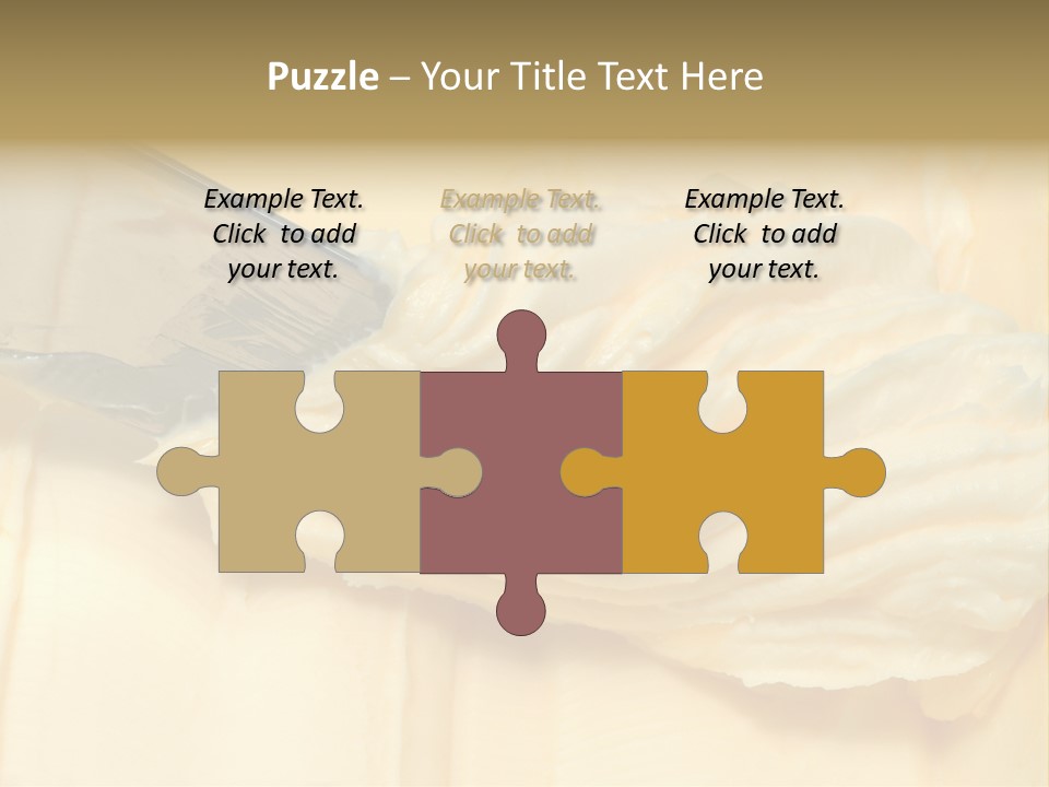 Butter Healthy Eat PowerPoint Template