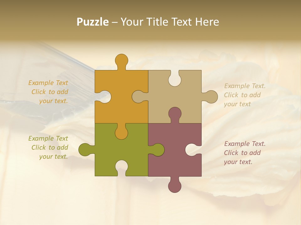 Butter Healthy Eat PowerPoint Template