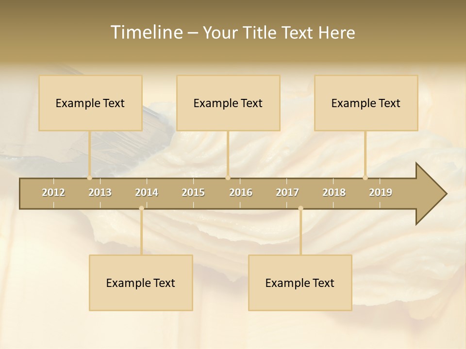 Butter Healthy Eat PowerPoint Template