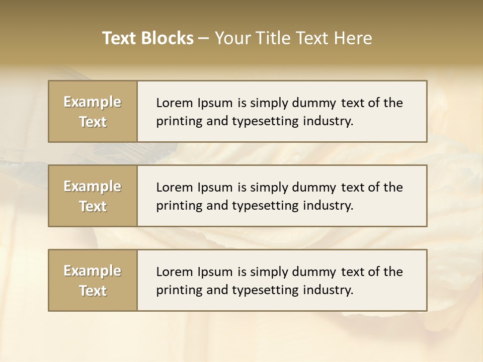 Butter Healthy Eat PowerPoint Template