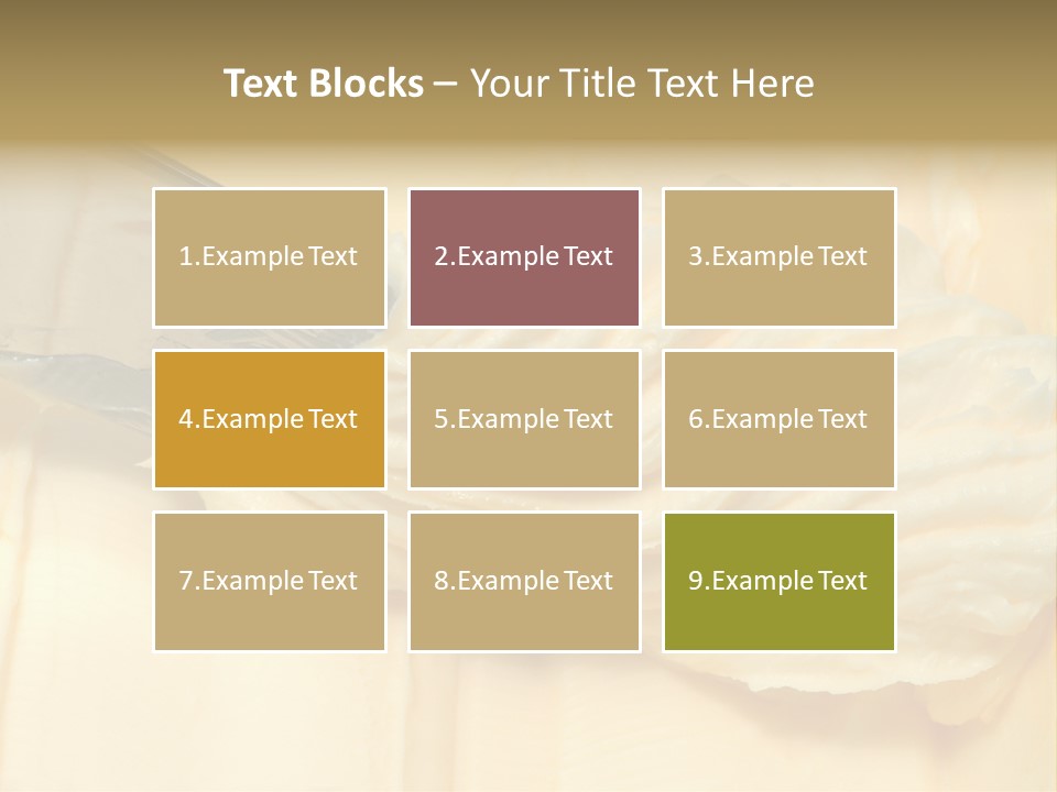 Butter Healthy Eat PowerPoint Template