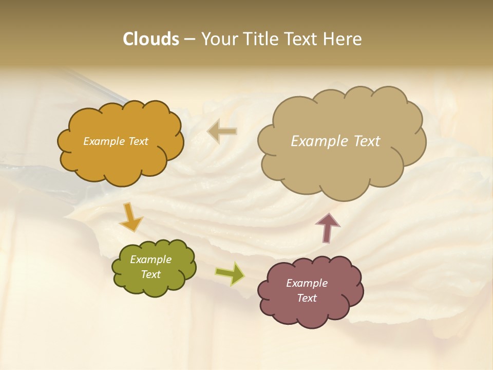 Butter Healthy Eat PowerPoint Template
