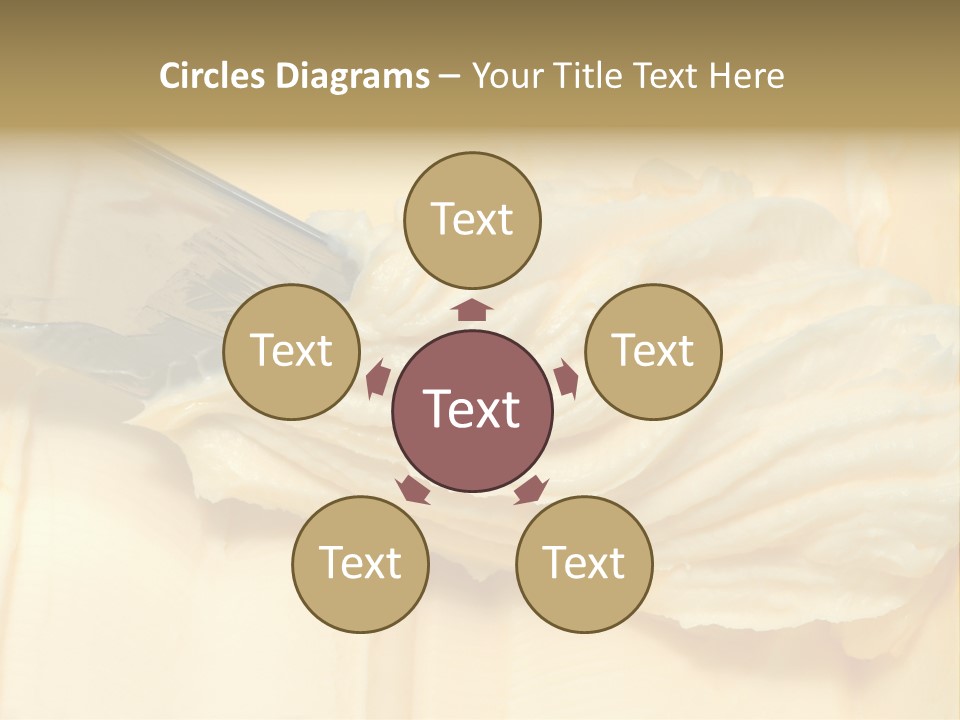 Butter Healthy Eat PowerPoint Template