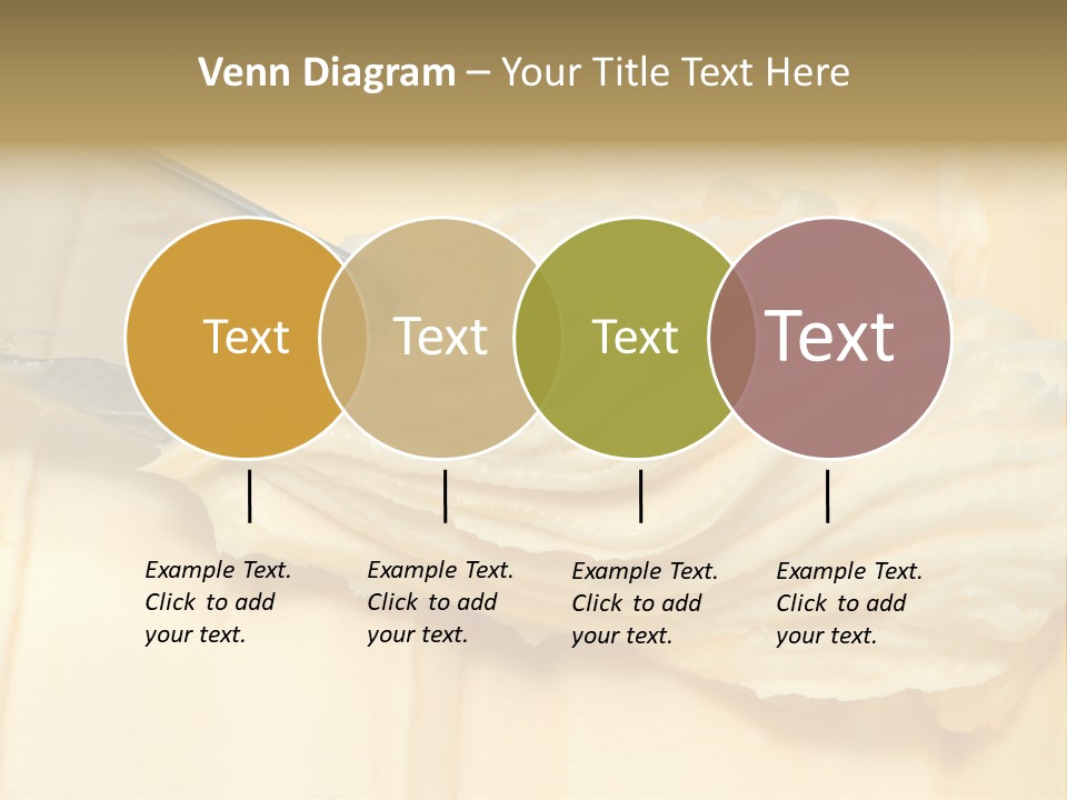 Butter Healthy Eat PowerPoint Template