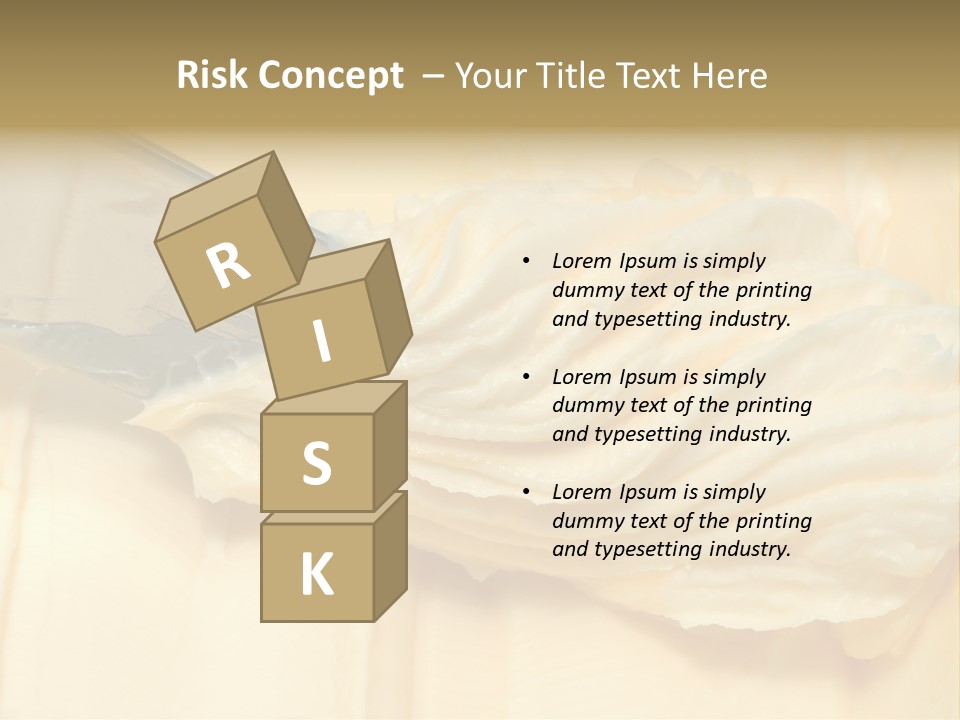 Butter Healthy Eat PowerPoint Template