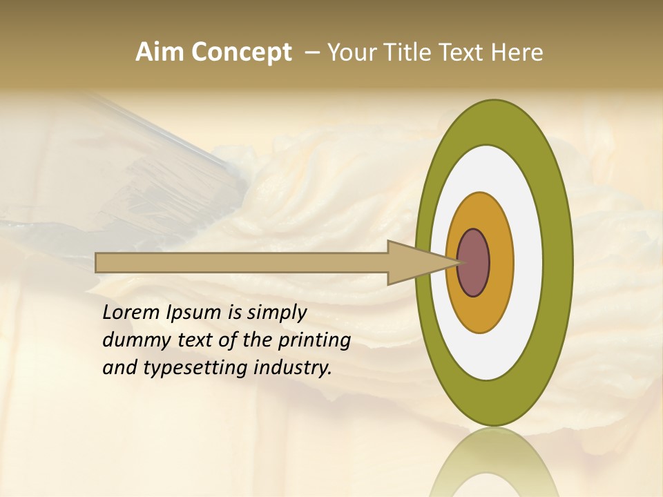 Butter Healthy Eat PowerPoint Template