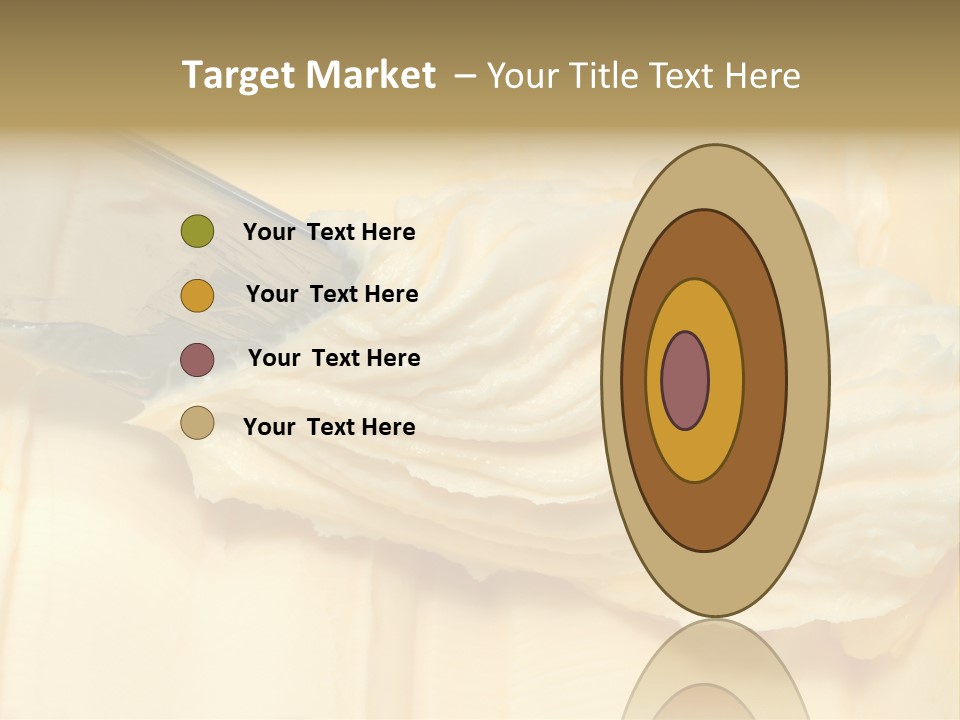 Butter Healthy Eat PowerPoint Template