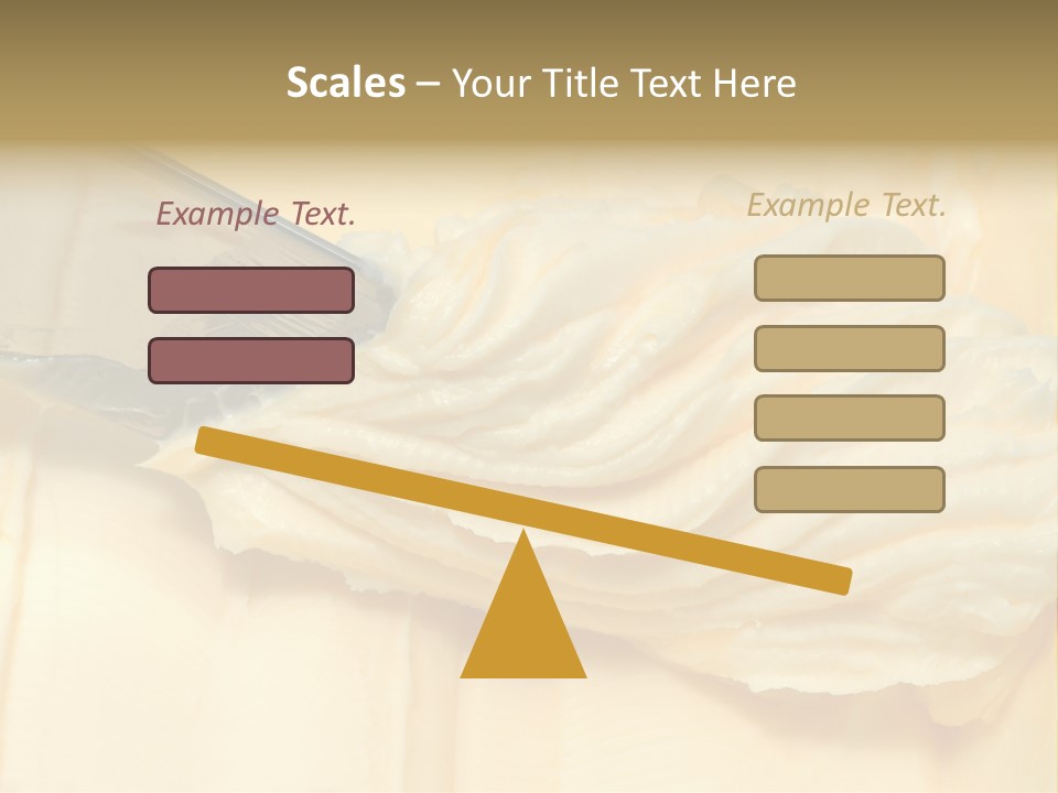 Butter Healthy Eat PowerPoint Template