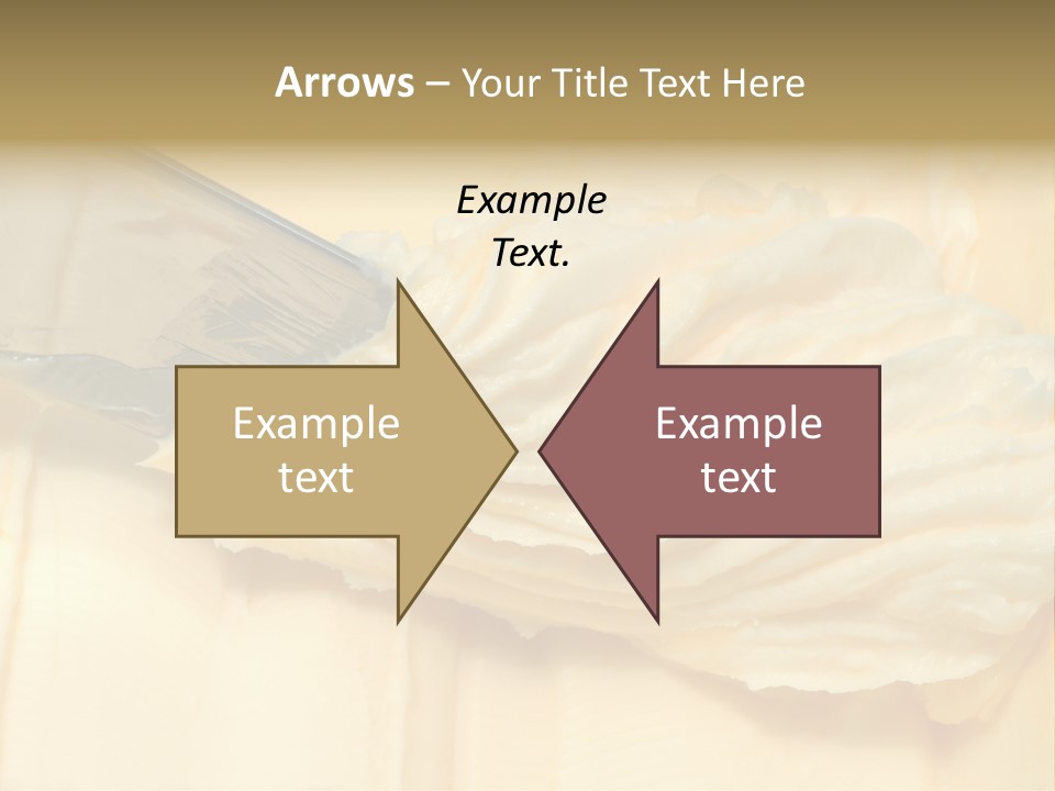 Butter Healthy Eat PowerPoint Template