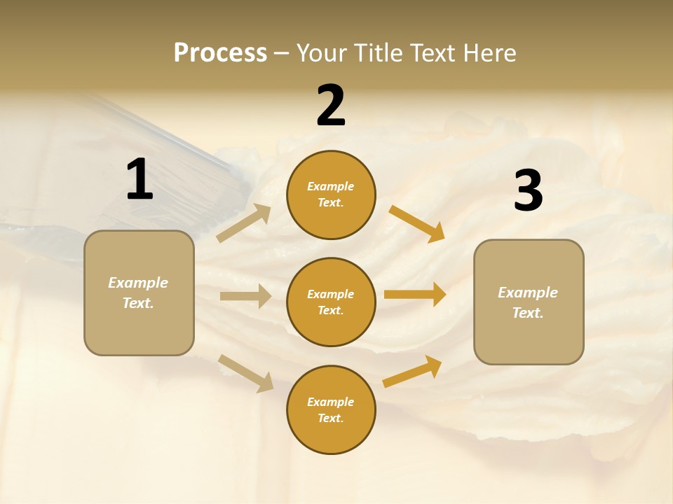 Butter Healthy Eat PowerPoint Template