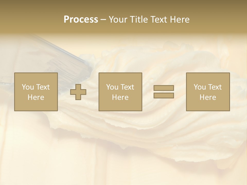 Butter Healthy Eat PowerPoint Template