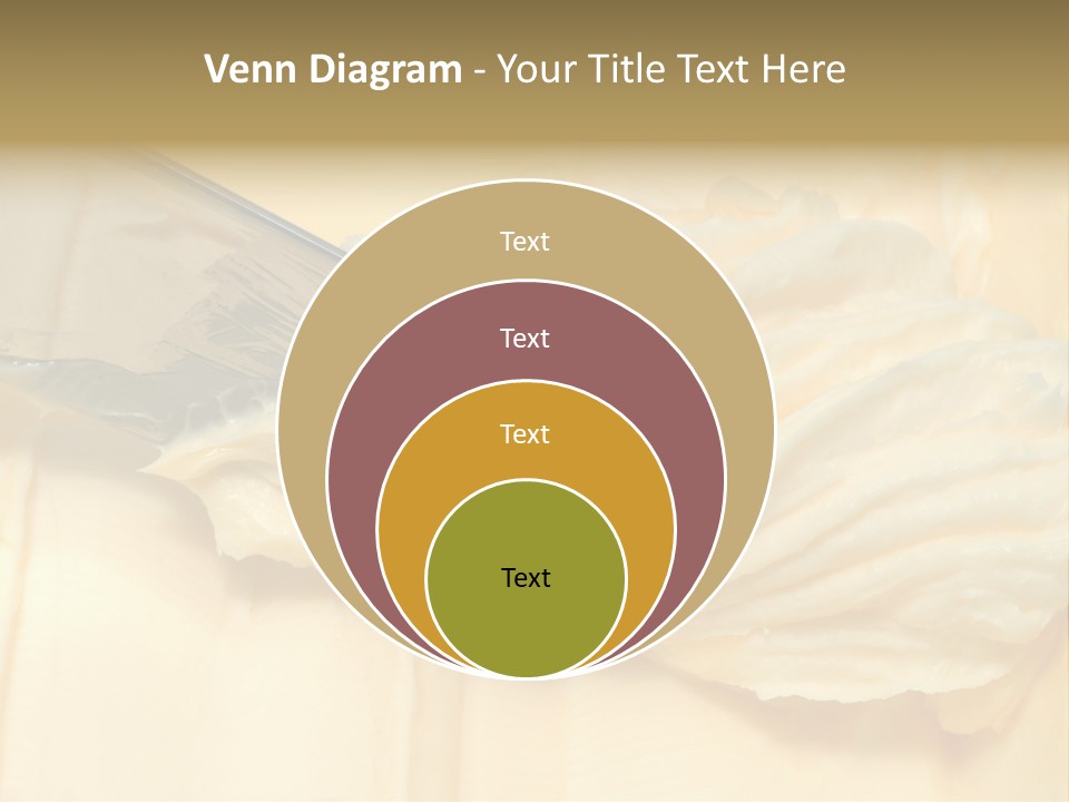 Butter Healthy Eat PowerPoint Template