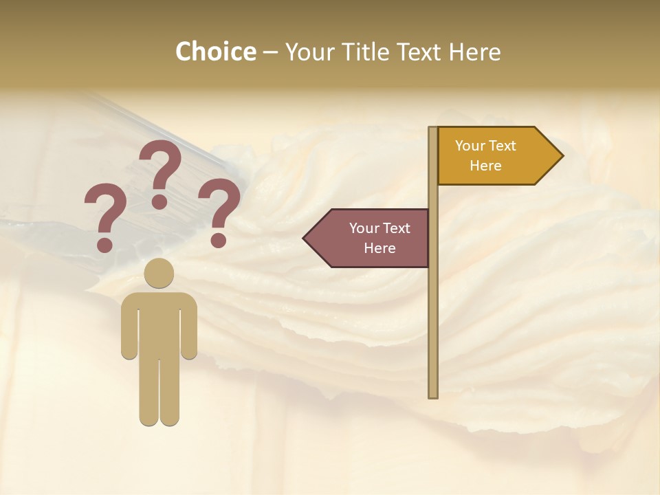 Butter Healthy Eat PowerPoint Template