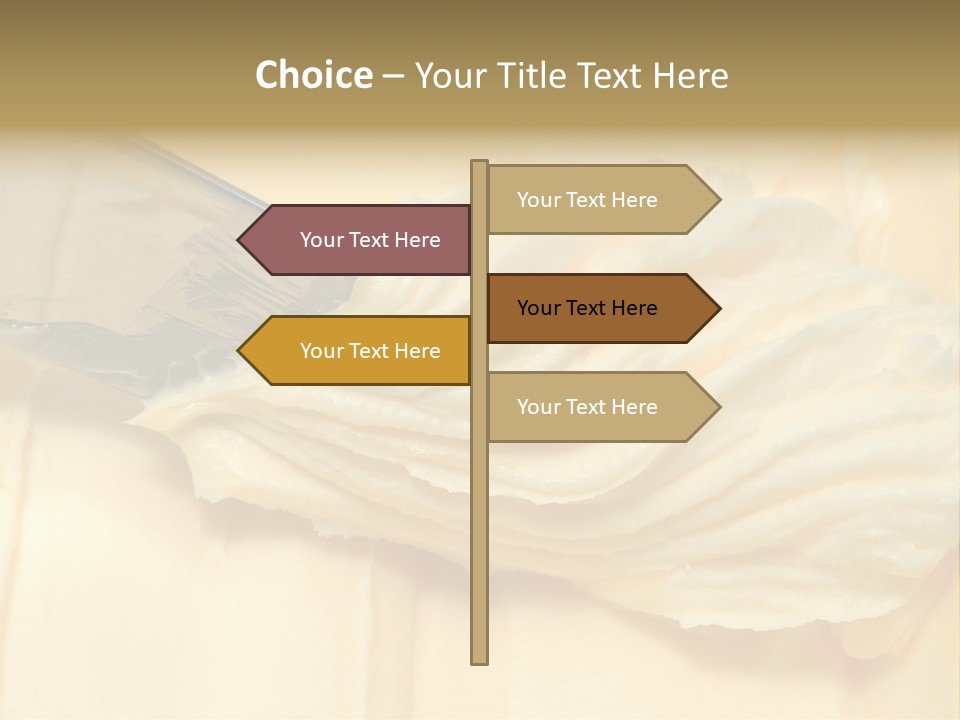 Butter Healthy Eat PowerPoint Template