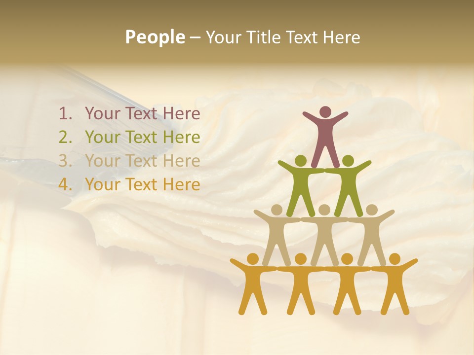 Butter Healthy Eat PowerPoint Template