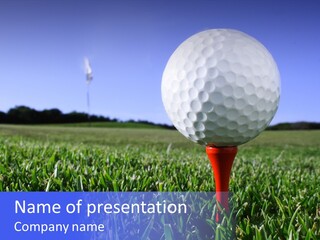 Green Grass Outdoor PowerPoint Template