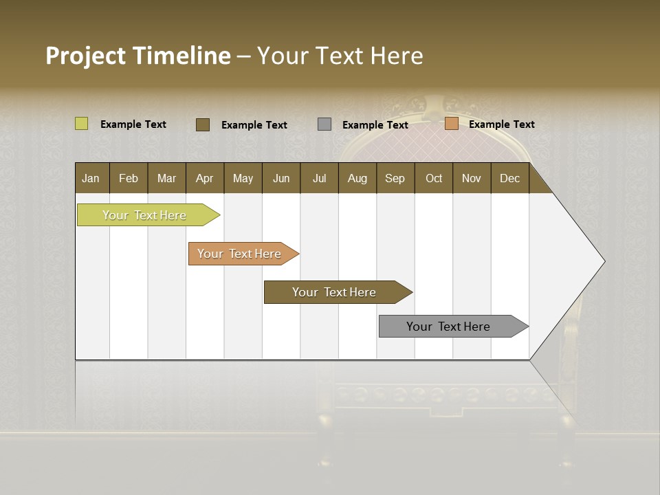 Living Chandelier Luxury PowerPoint Template