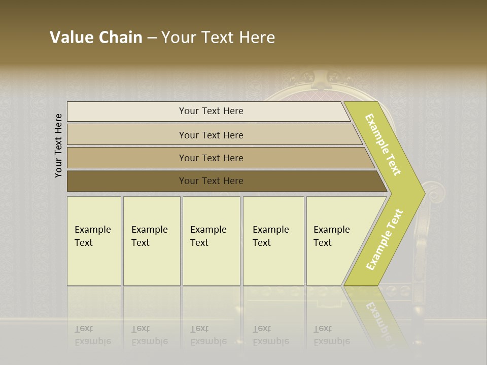 Living Chandelier Luxury PowerPoint Template
