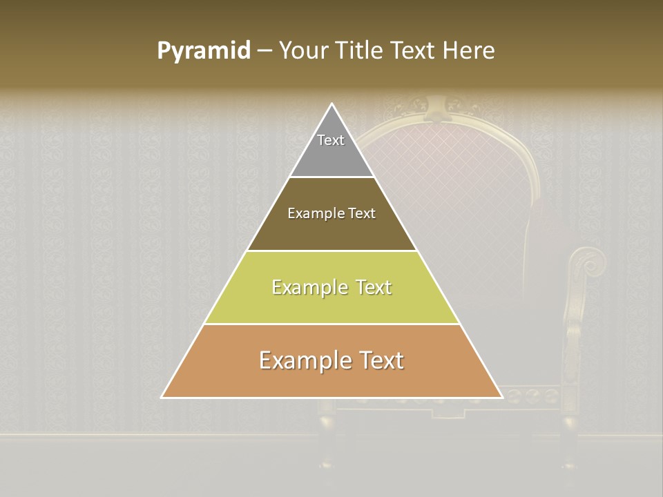 Living Chandelier Luxury PowerPoint Template