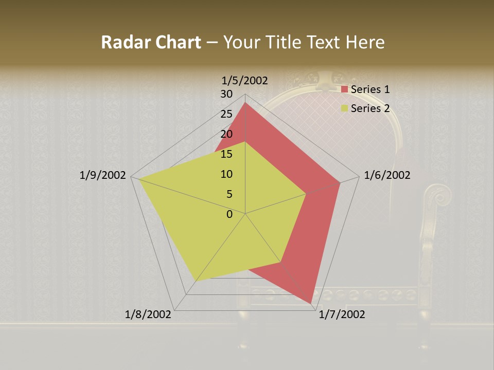 Living Chandelier Luxury PowerPoint Template