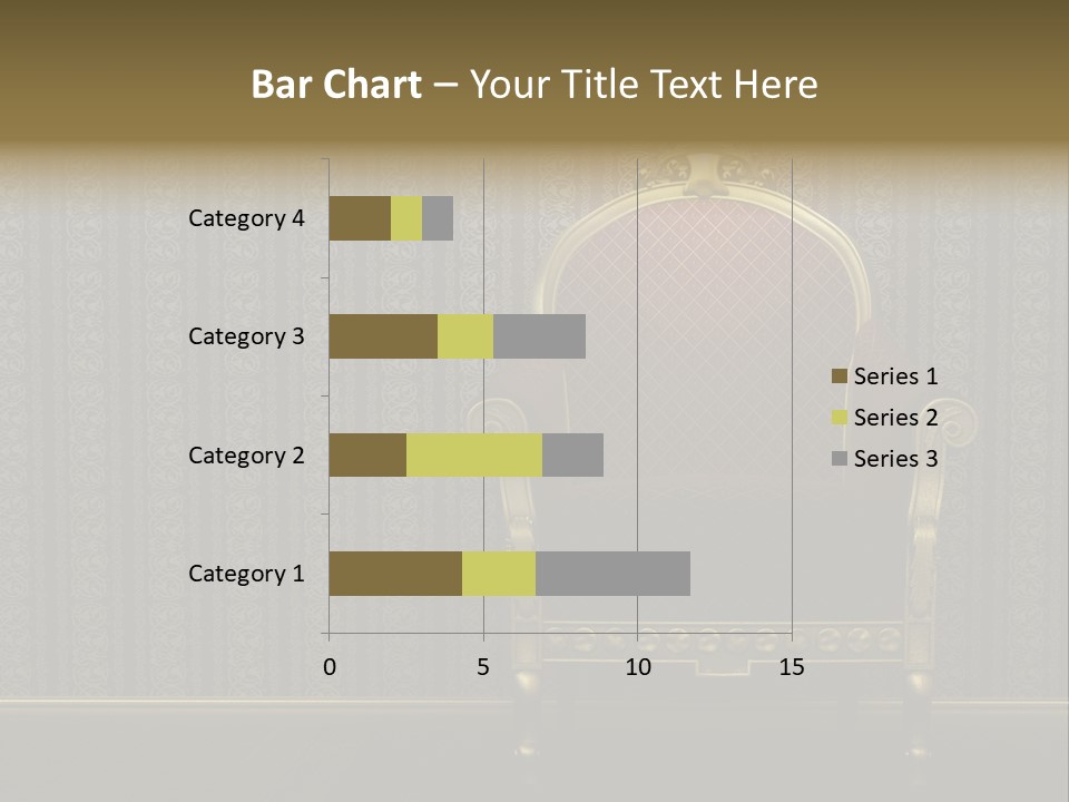 Living Chandelier Luxury PowerPoint Template