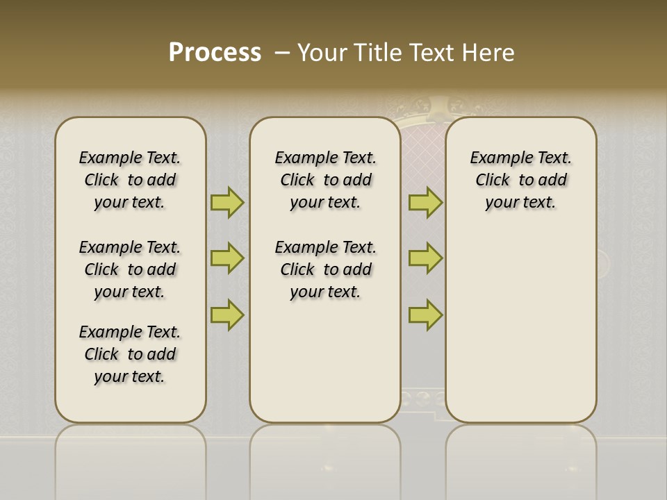 Living Chandelier Luxury PowerPoint Template