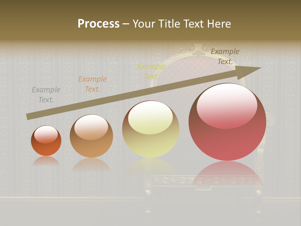 Living Chandelier Luxury PowerPoint Template