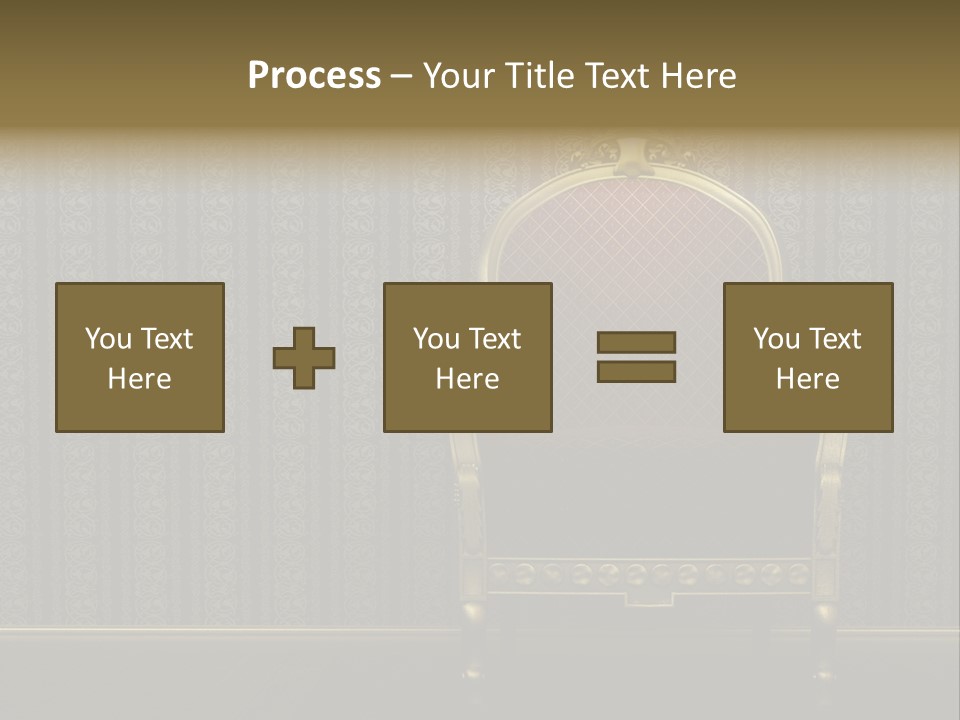 Living Chandelier Luxury PowerPoint Template