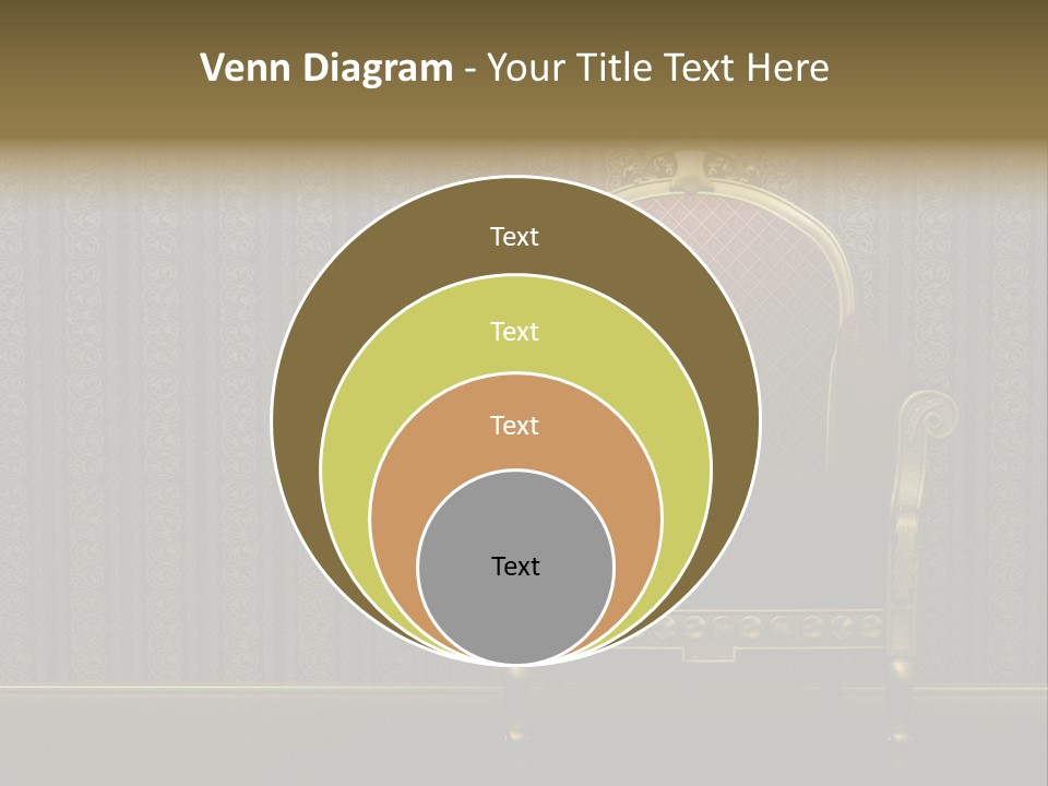 Living Chandelier Luxury PowerPoint Template
