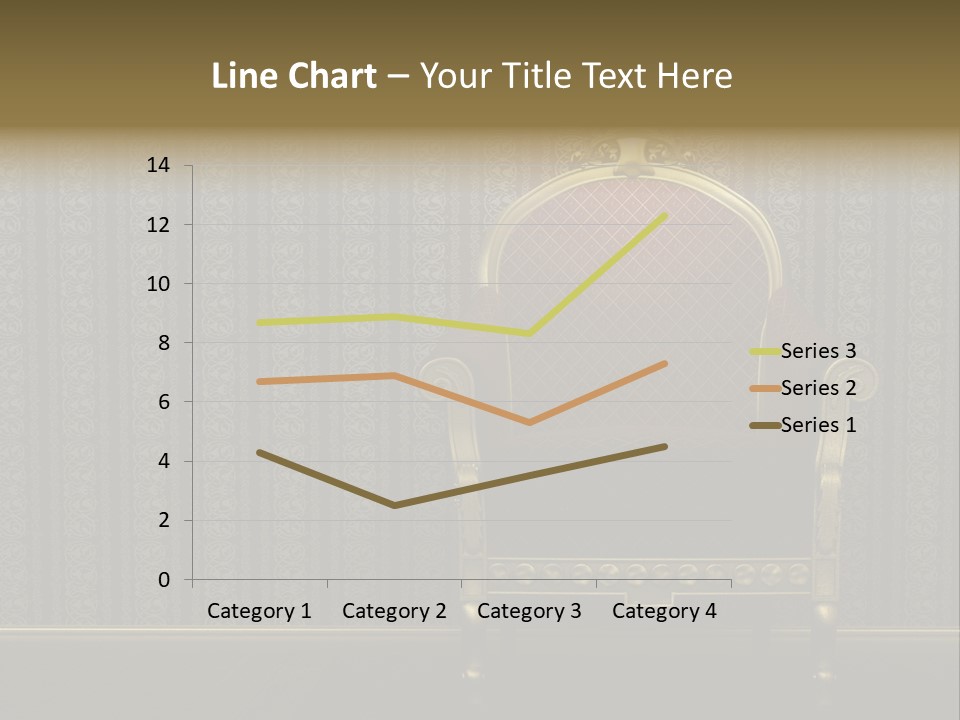 Living Chandelier Luxury PowerPoint Template