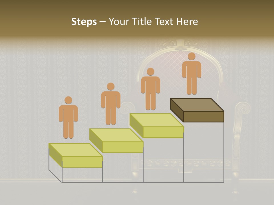 Living Chandelier Luxury PowerPoint Template