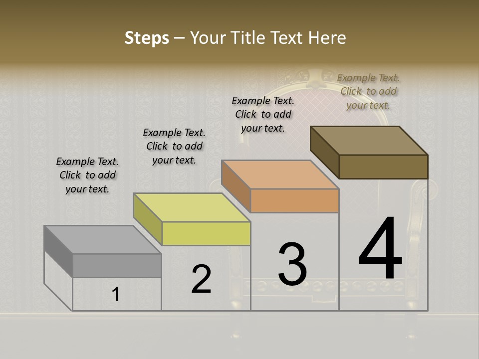Living Chandelier Luxury PowerPoint Template