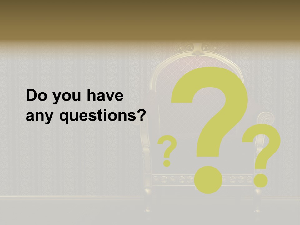 Living Chandelier Luxury PowerPoint Template