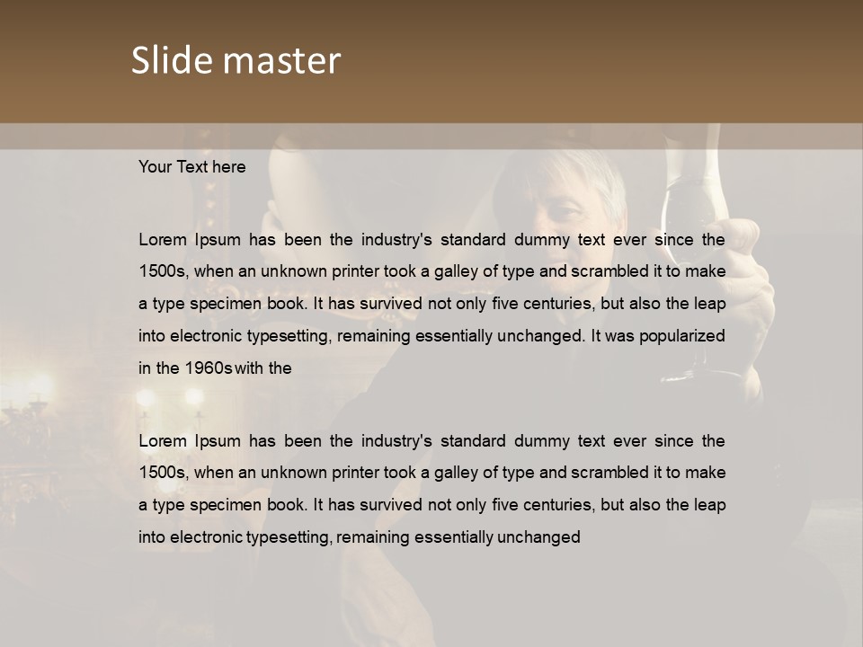 Sitting Girl Sparkling PowerPoint Template