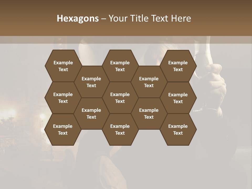 Sitting Girl Sparkling PowerPoint Template