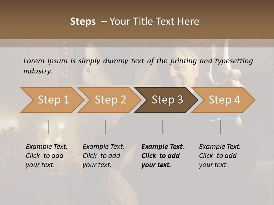 Sitting Girl Sparkling PowerPoint Template