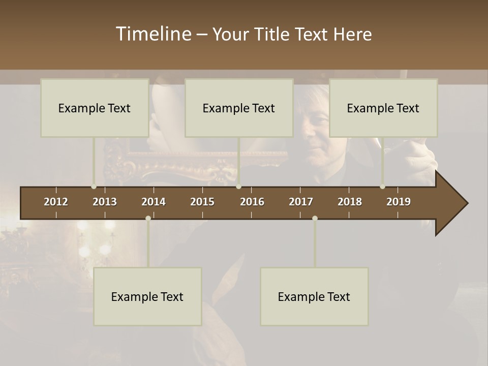 Sitting Girl Sparkling PowerPoint Template