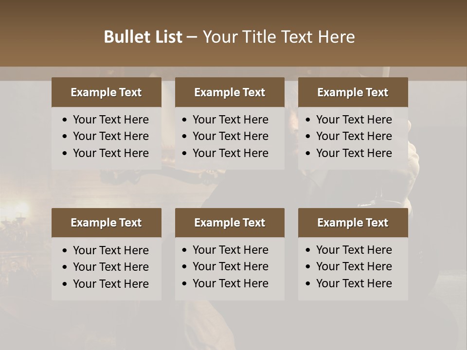 Sitting Girl Sparkling PowerPoint Template