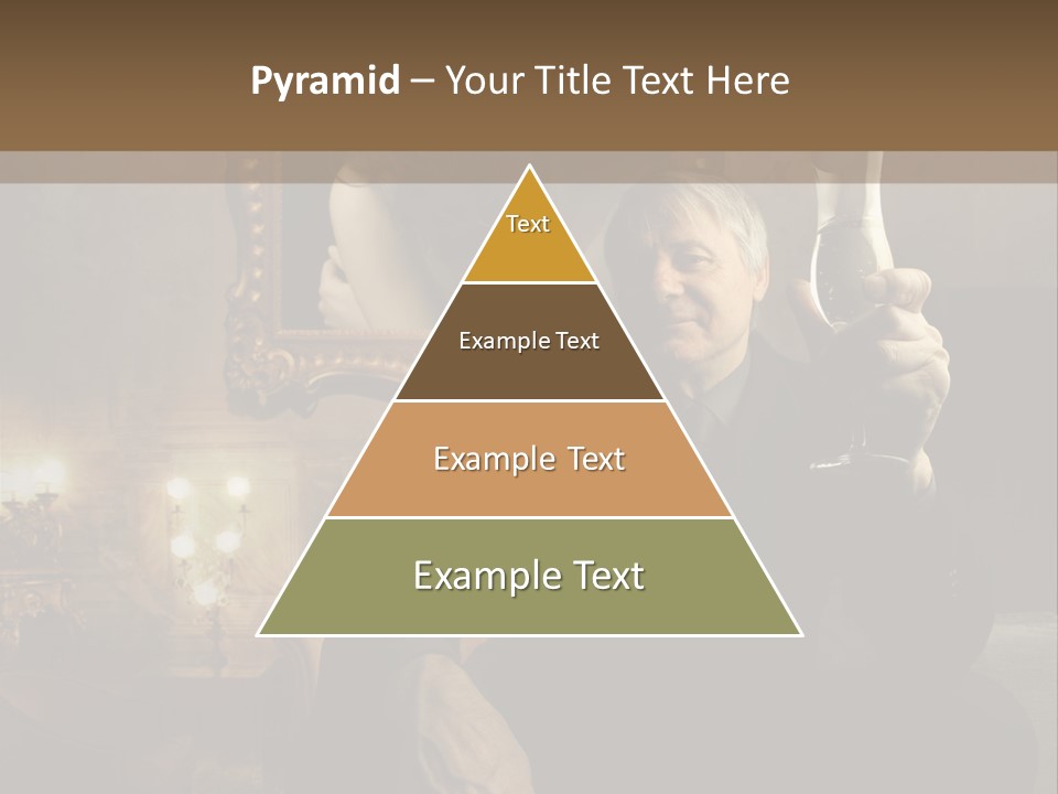 Sitting Girl Sparkling PowerPoint Template