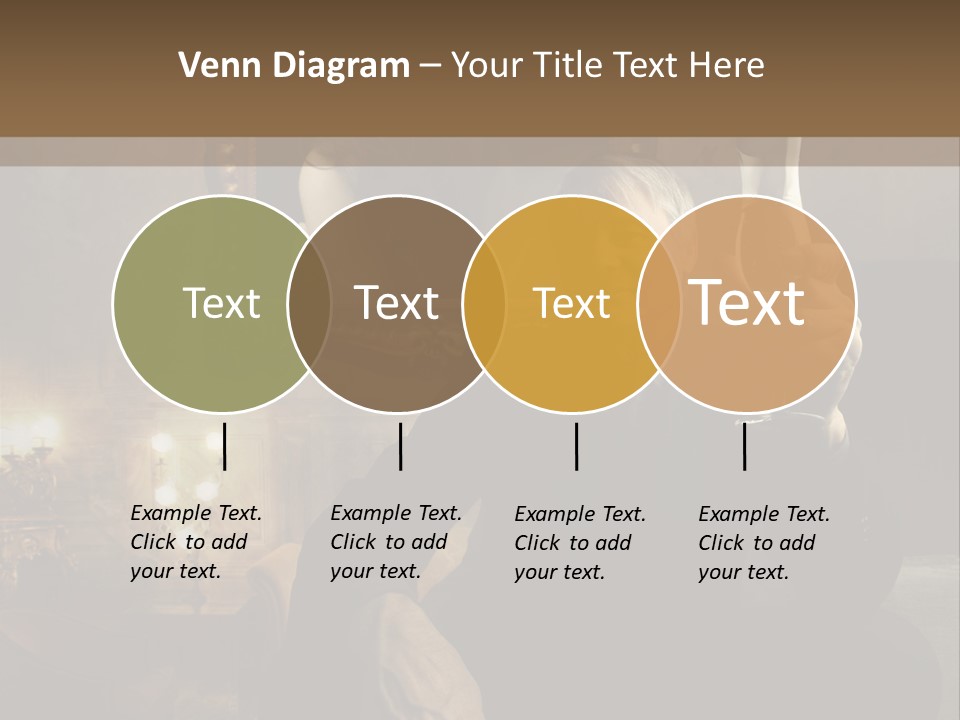 Sitting Girl Sparkling PowerPoint Template