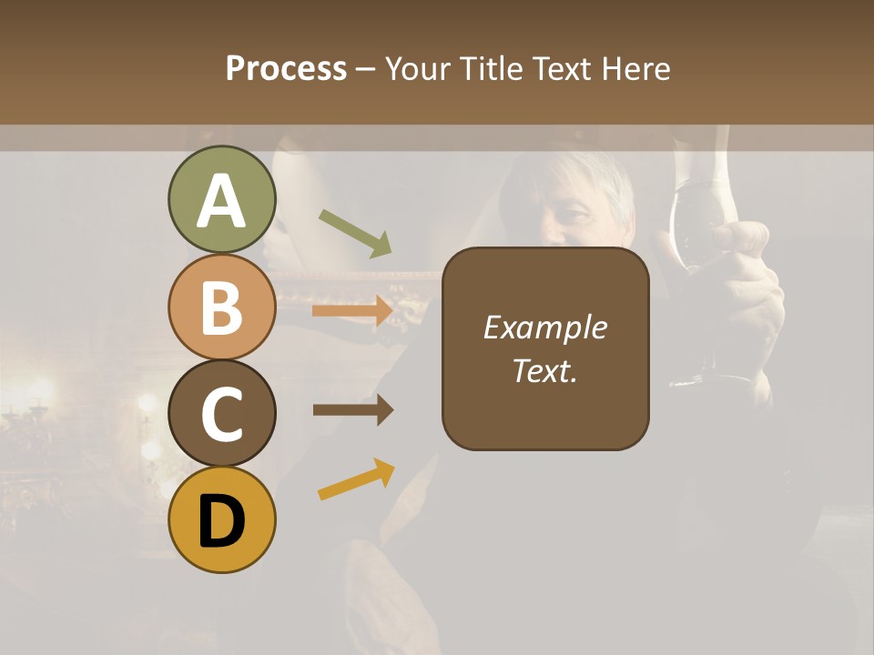 Sitting Girl Sparkling PowerPoint Template