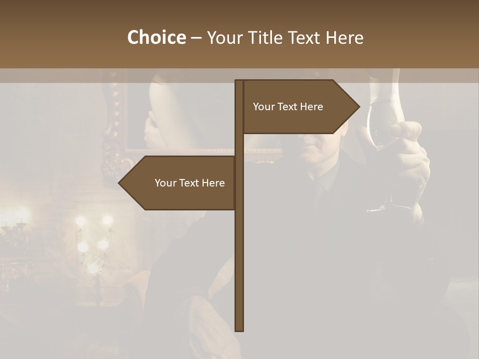 Sitting Girl Sparkling PowerPoint Template