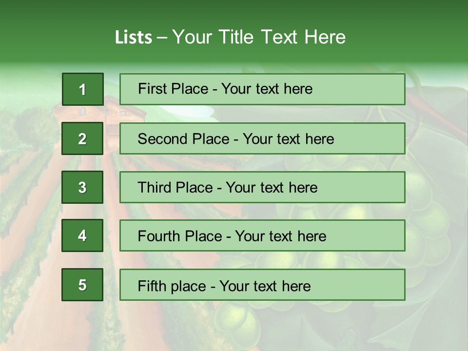 Rural Food Italy PowerPoint Template