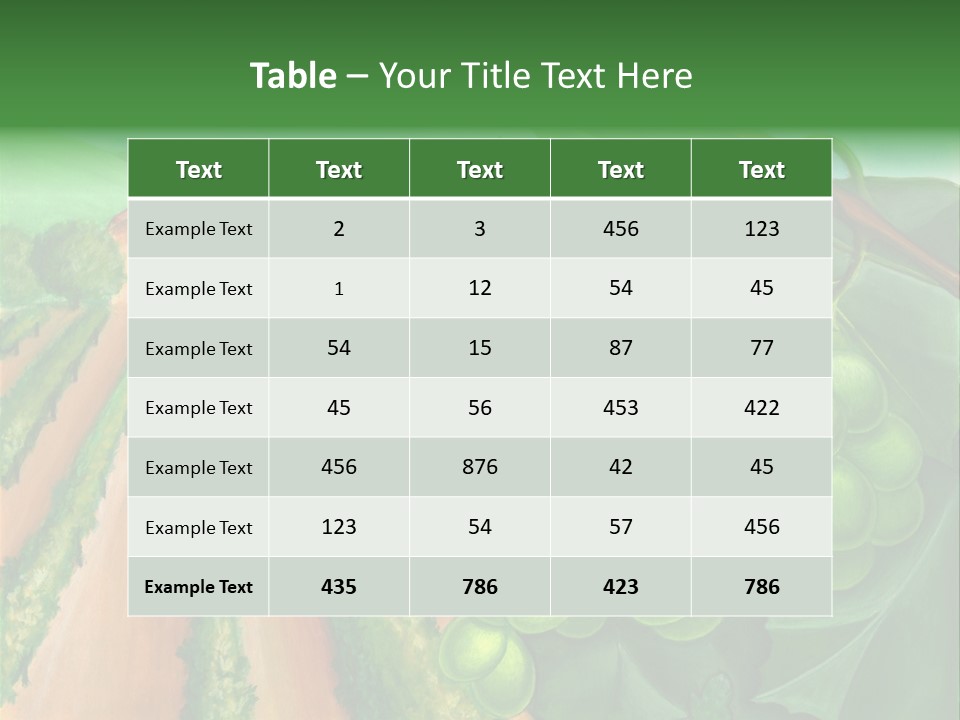 Rural Food Italy PowerPoint Template