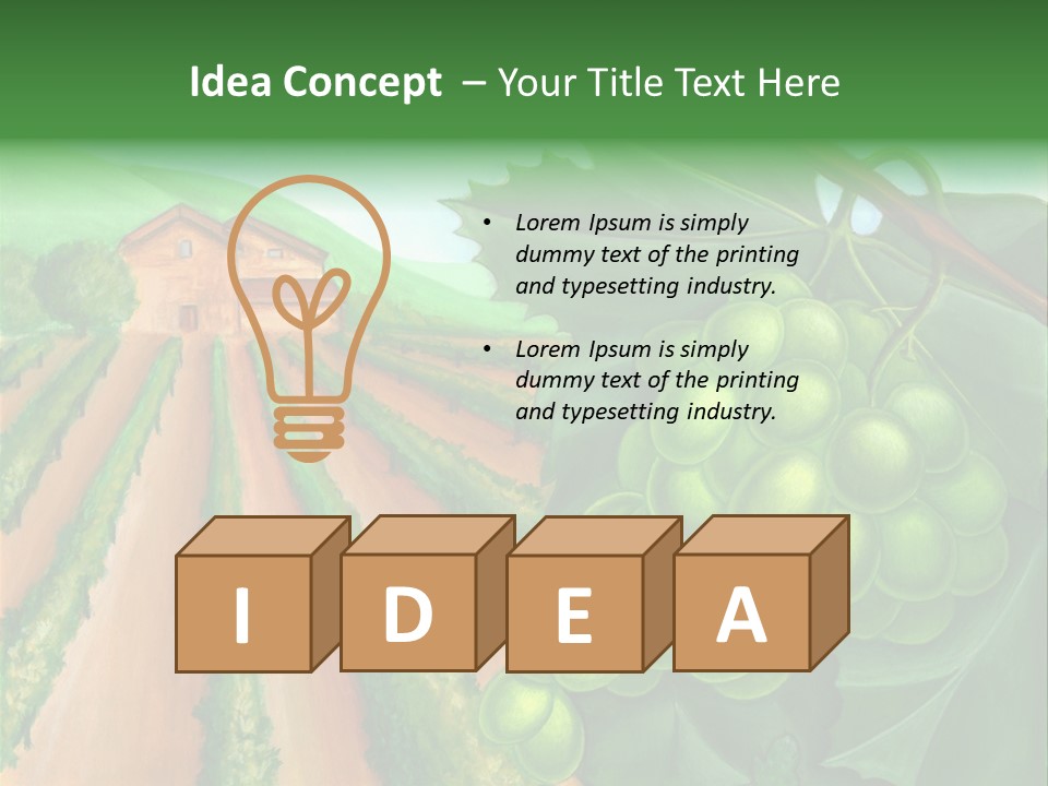 Rural Food Italy PowerPoint Template