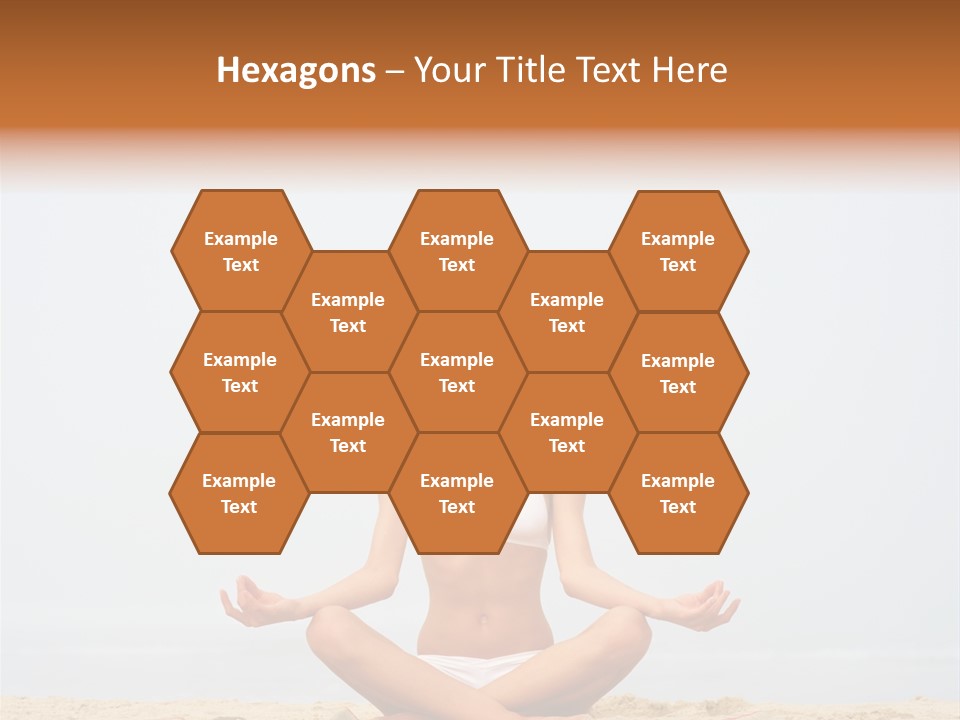 Relaxing Cute People PowerPoint Template