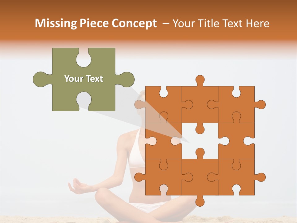 Relaxing Cute People PowerPoint Template