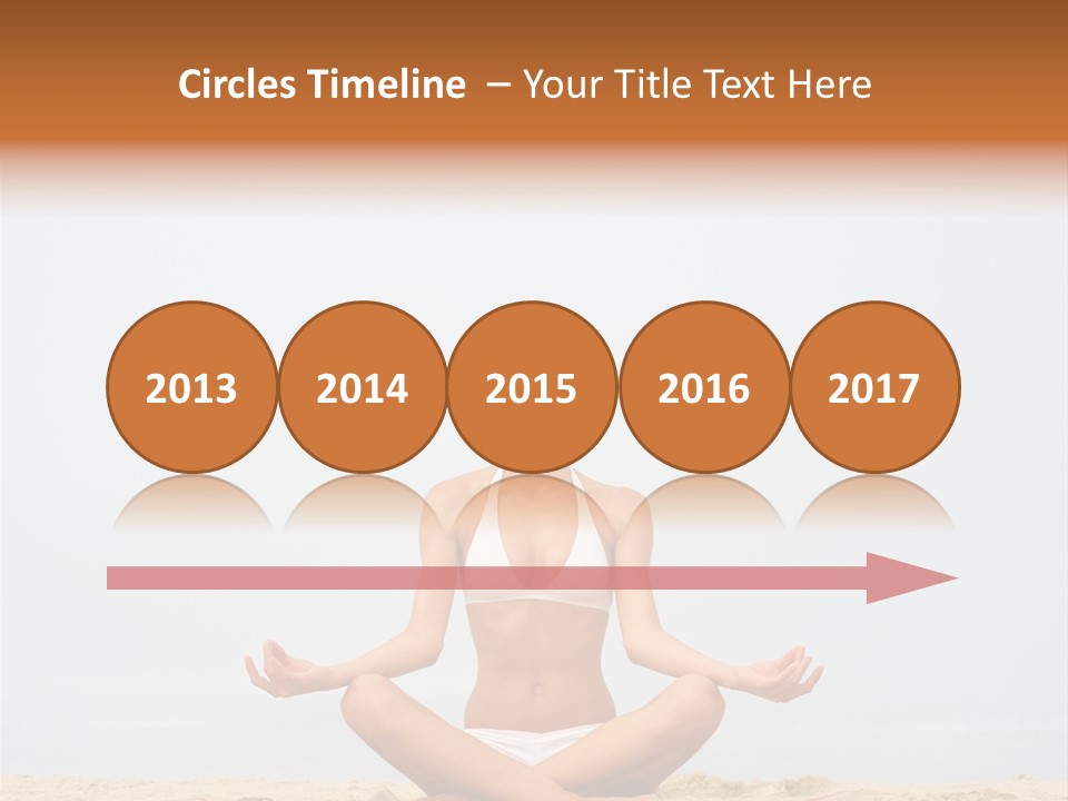 Relaxing Cute People PowerPoint Template